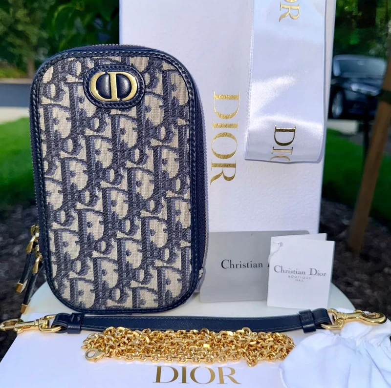 Borsa a tracolla Christian Dior 30 Montaigne Dior Oblique usata