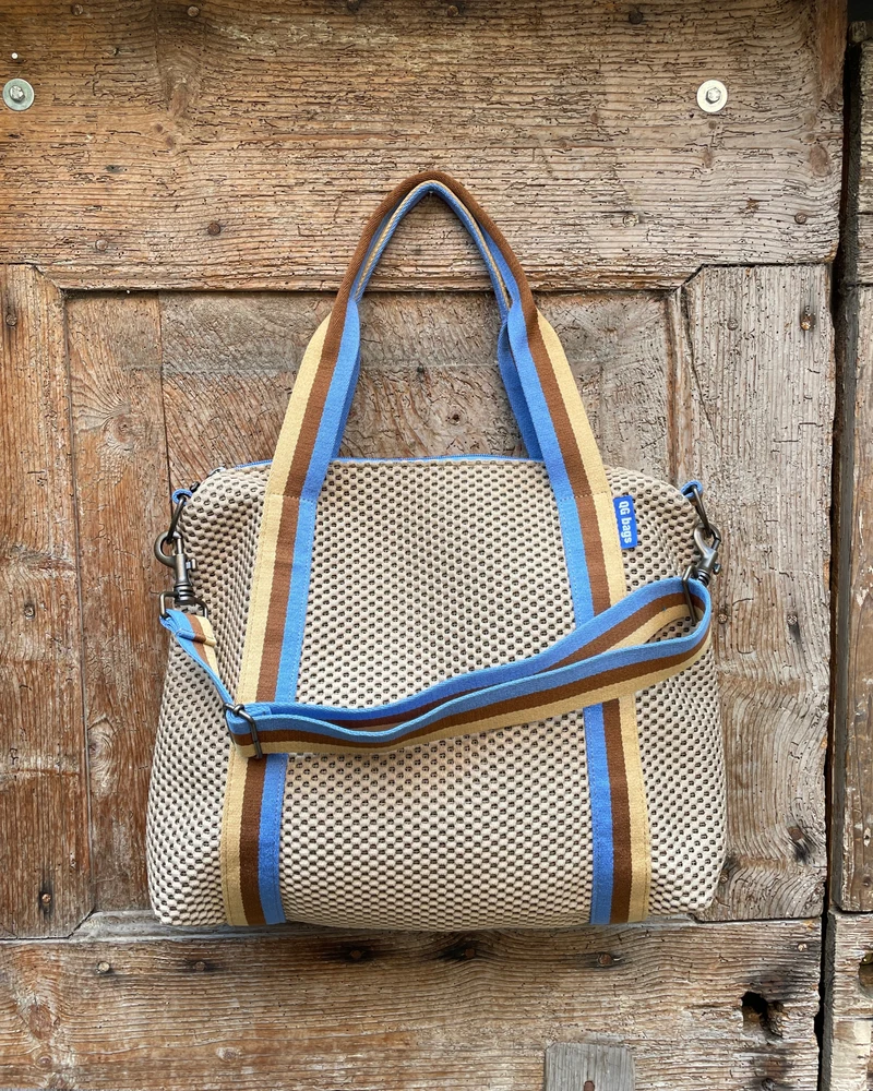 GRACE BAG neoprene beige + manico WES