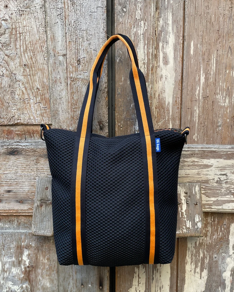 GIGI BAG neoprene nero + manico HARLEY