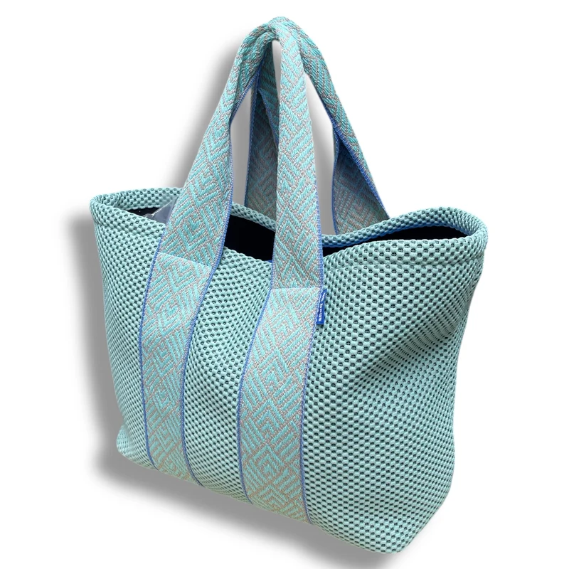 SUPER SPECIALE neoprene verde acqua + manico LARGE verde acqua