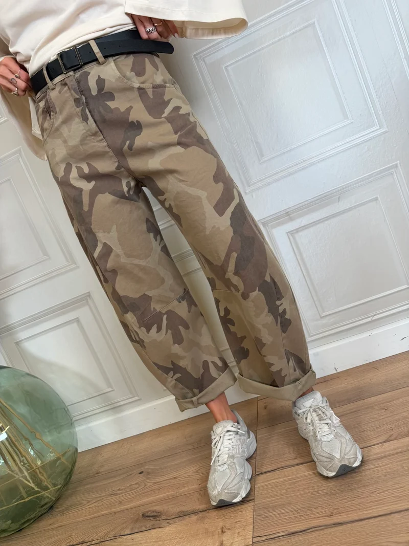 Pantalone barrel camouflage - SusyMix