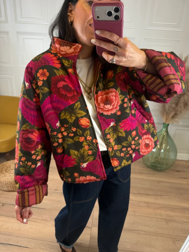 Bomber fiori - Nomad Haveone