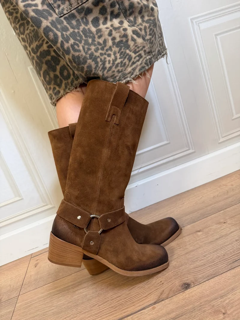 Biker suede moro - Ovyé