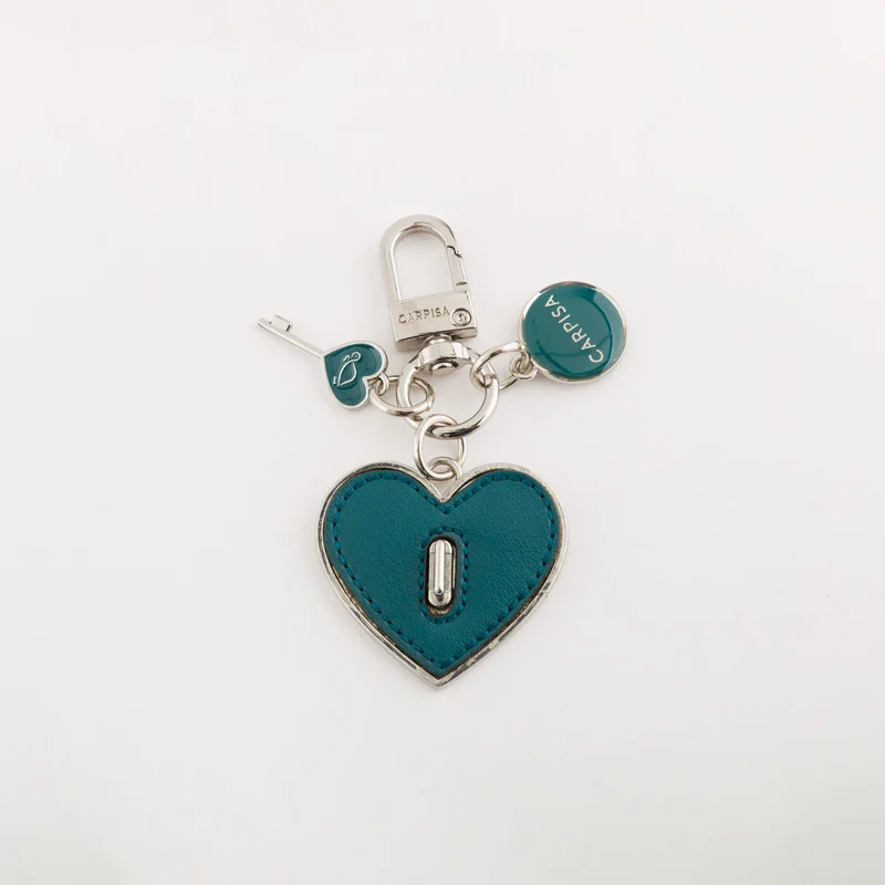 Portachiavi Metallo Donna - Heart lock keychain