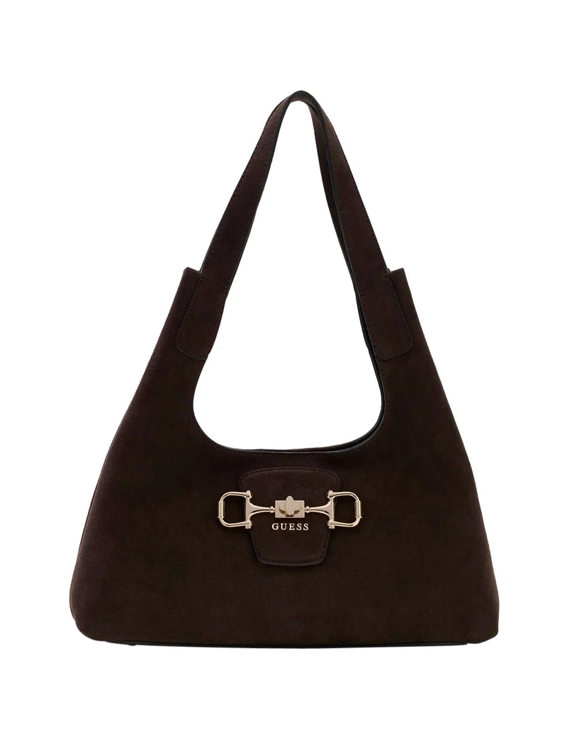 Guess Borsa a Mano Sunset Small Hobo Guess - Marrone