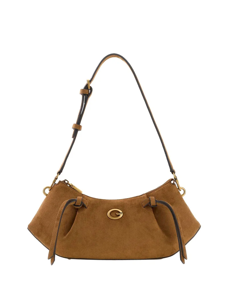 Guess Borsa A Tracolla Guess Allegra - Cognac
