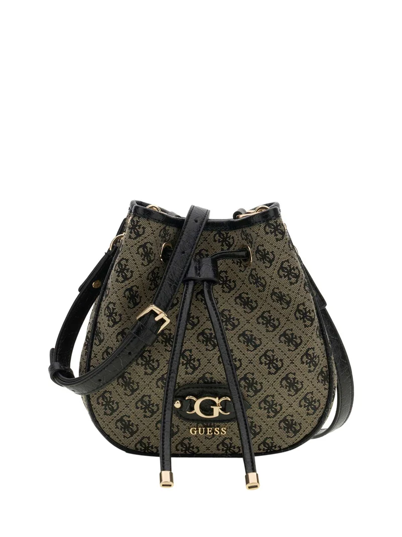 Guess Borsa a Mano Guess Samantha Mini - Nero