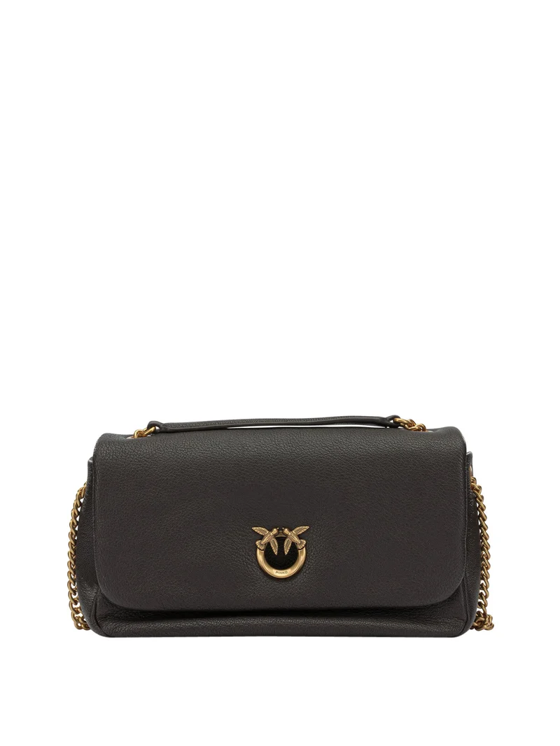 Pinko Borsa A Tracolla Pinko Click Soft Horizontal Chain - Marrone