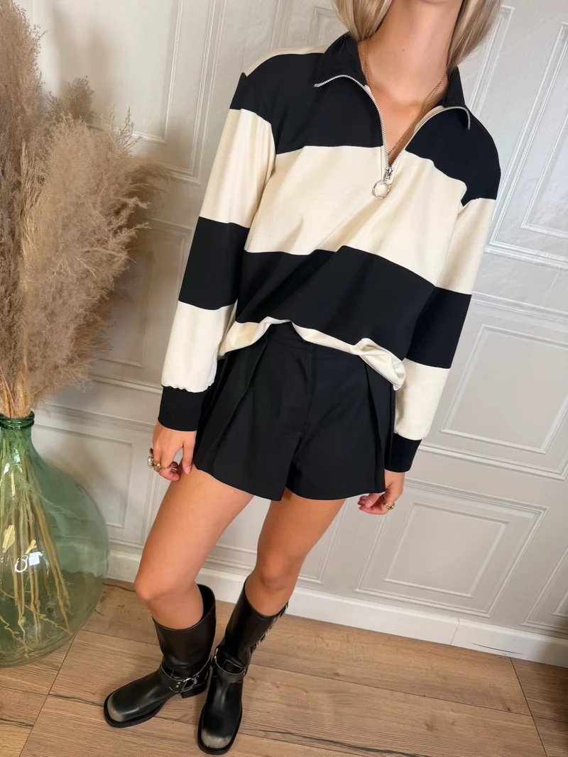 Shorts pinces nero - Vicolo