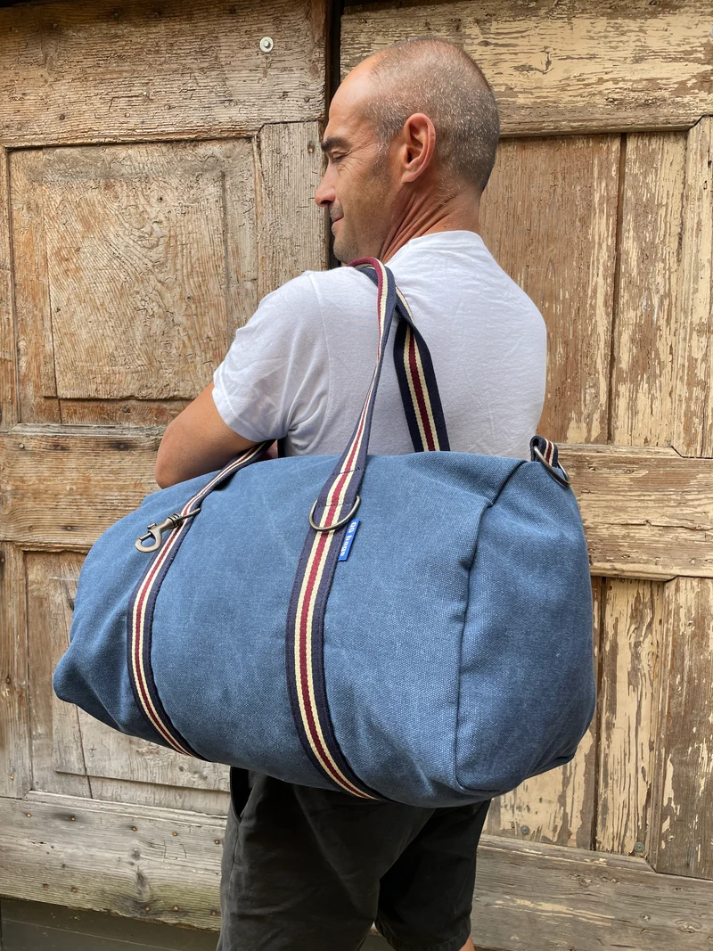 CITY tessuto bluette + manico 14