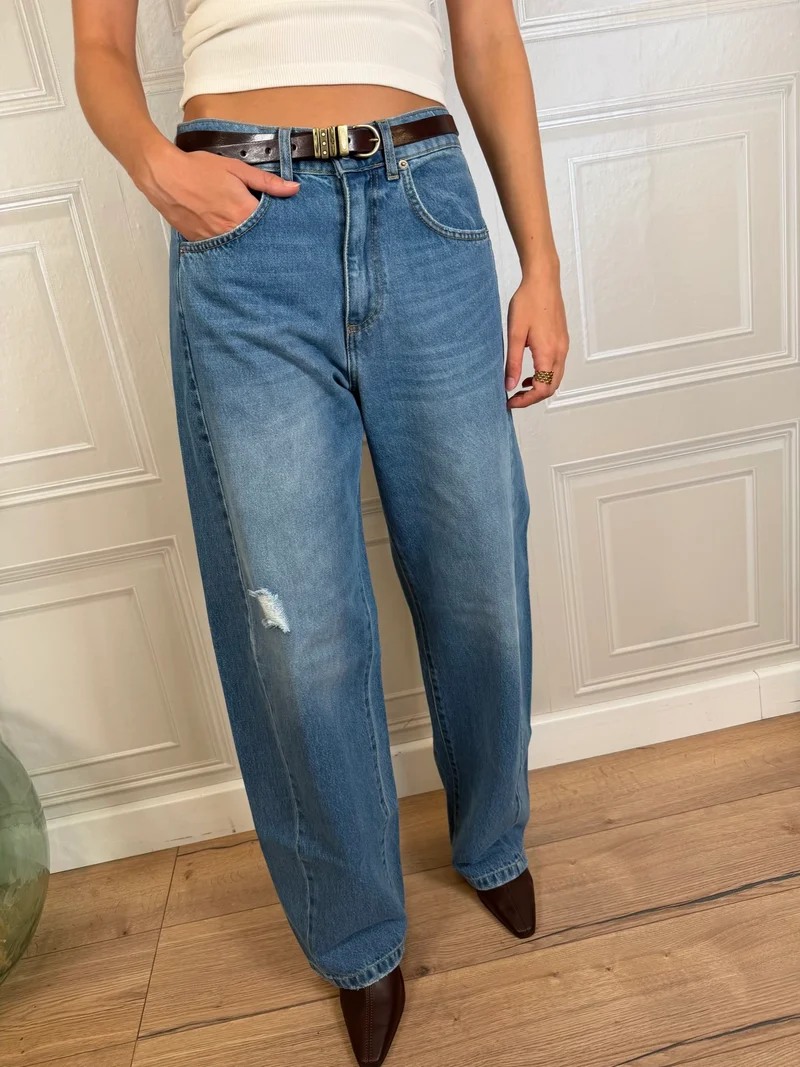 Jeans Lucy micro rottura - Haveone