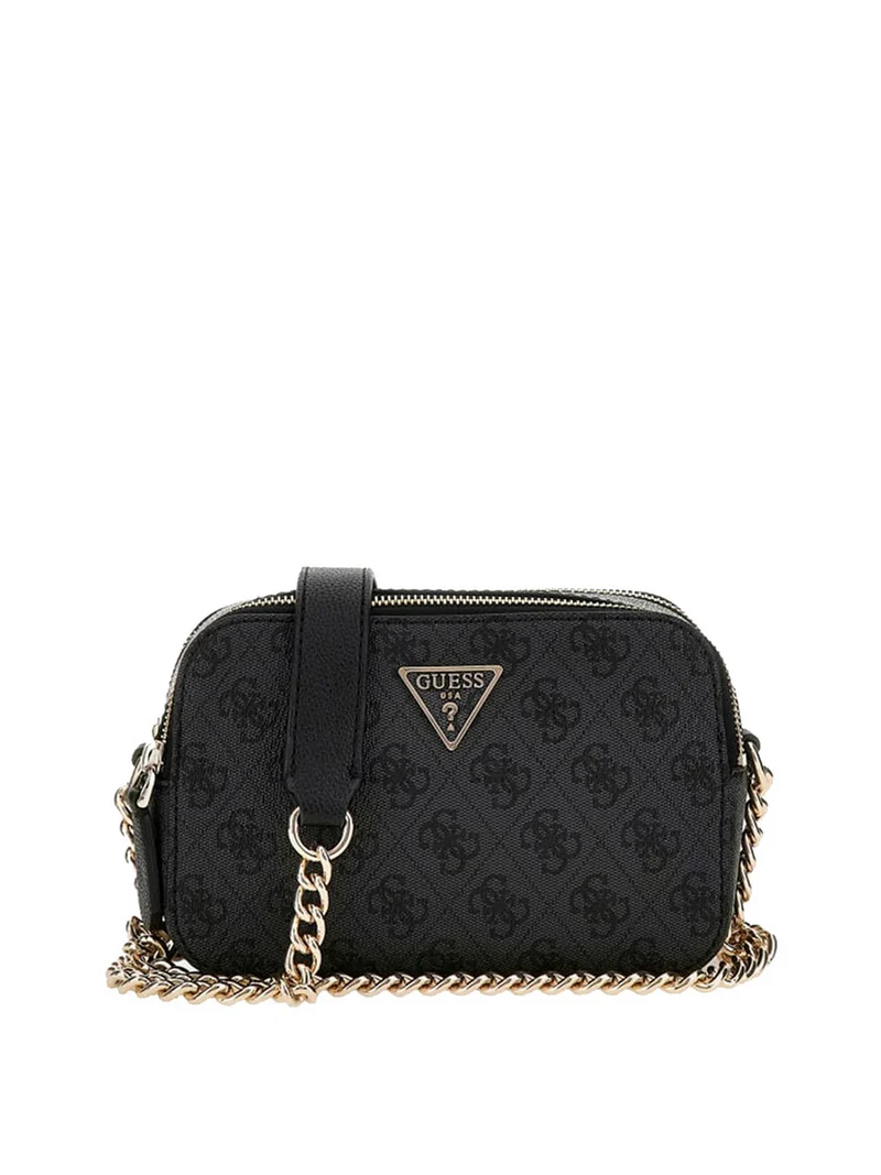 Guess Mini Tracolla Guess Noelle 4G Logo - Nero