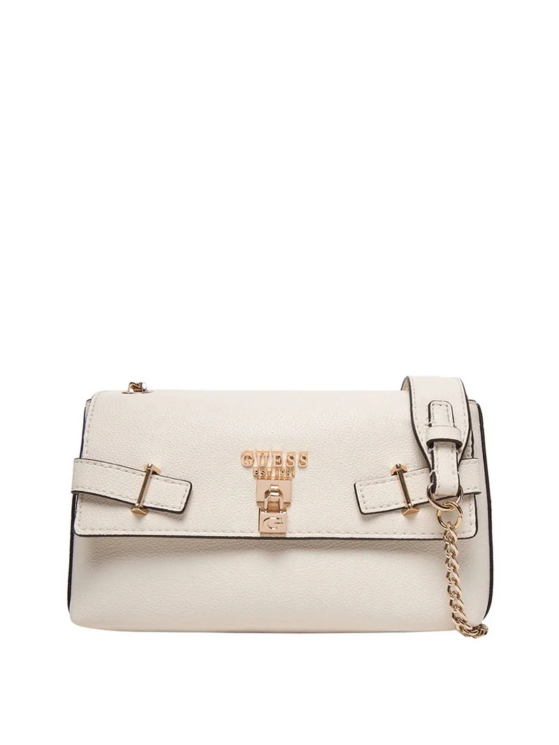 Guess Borsa a Tracolla Guess Yesba Convertible Xbody Flap - Bianco