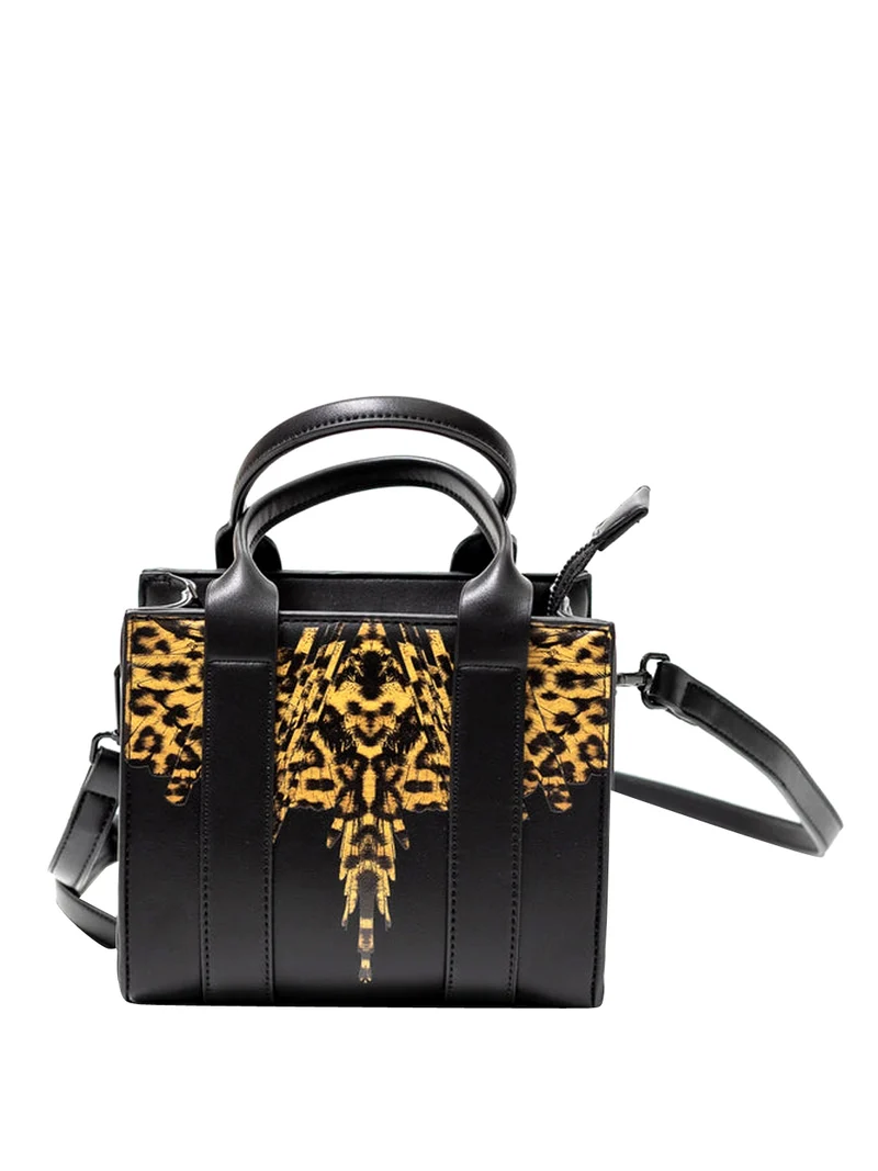 Marcelo Burlon Borsa A Tracolla County Of Milan Icon Leopard