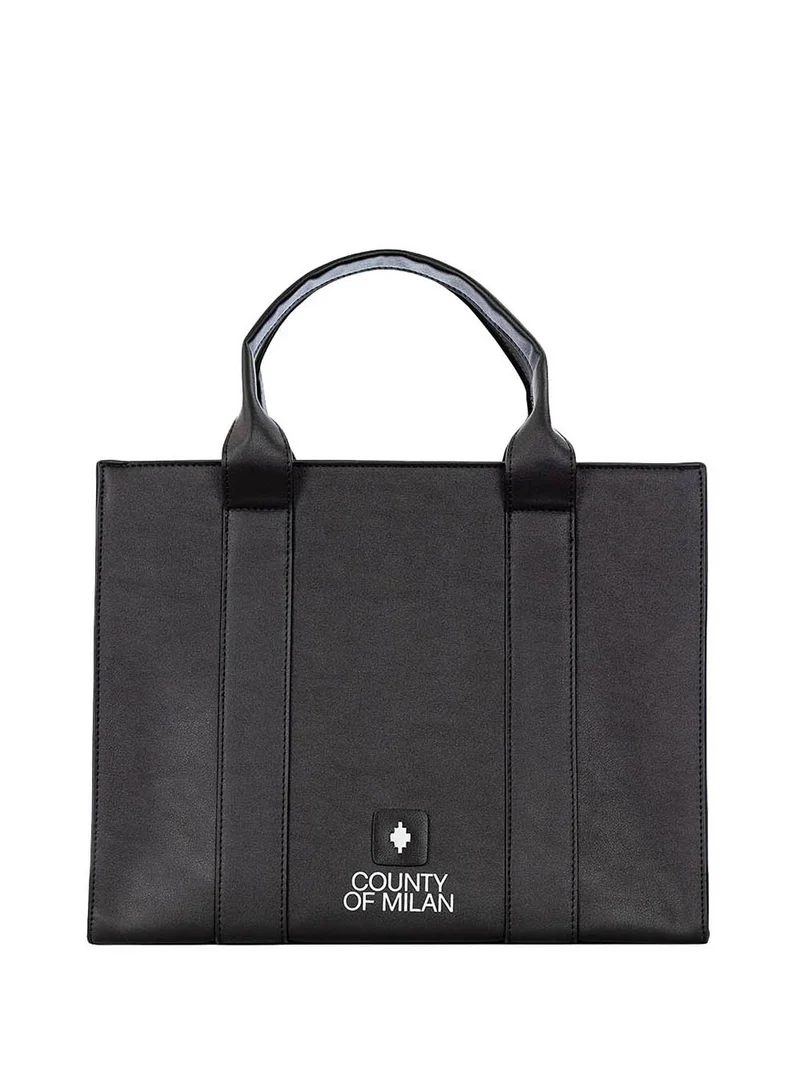 Marcelo Burlon Country Of Milan Borsa A Mano Burlon COMAF250124 Nero Bianco