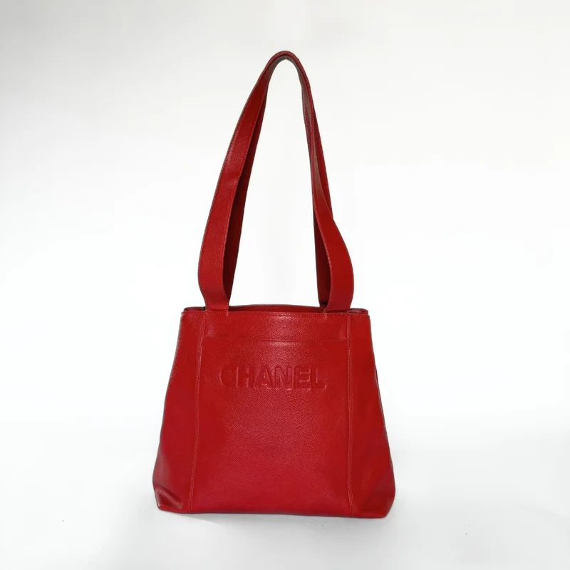 Chanel Big Shopper Pelle rossa