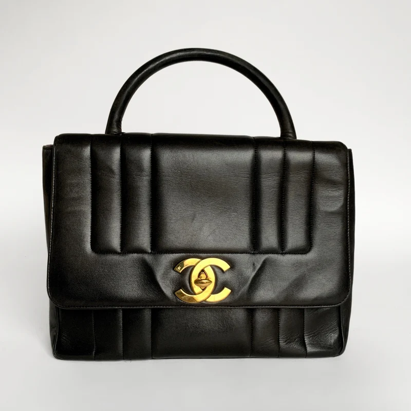 Chanel Borsa a mano Coco in pelle di agnello