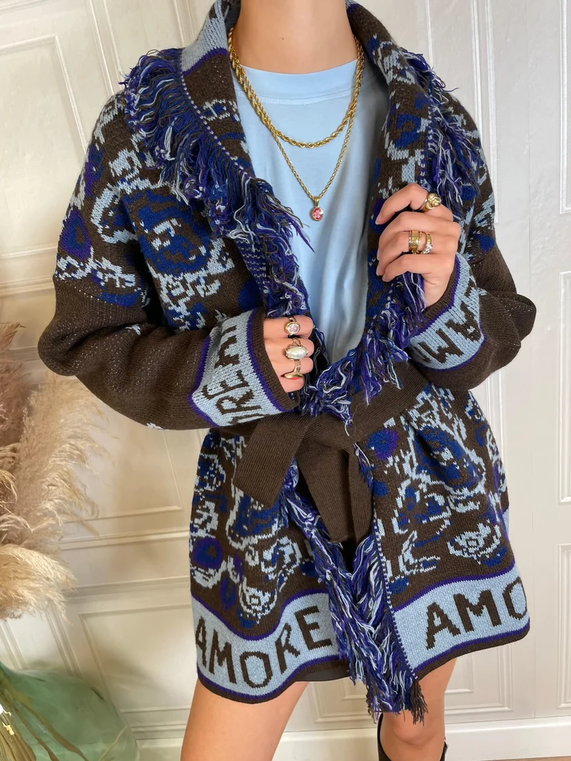 Cardigan in maglia Amore - Vicolo