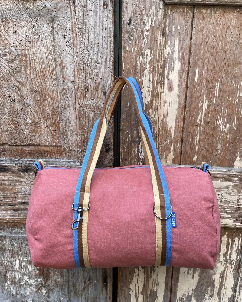 CITY tessuto color terracotta + manico WES