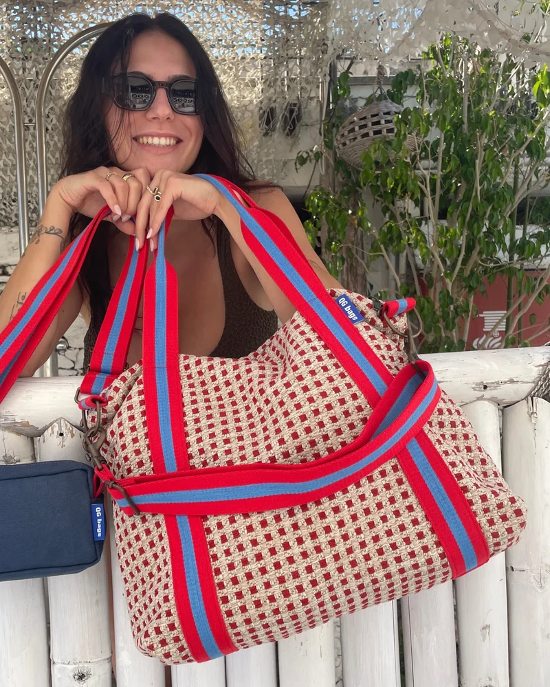 Grace Bag tessuto intrecciato - manico 102