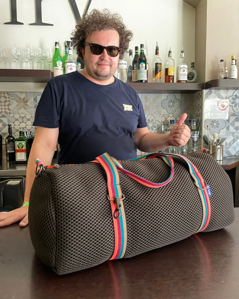 TRAVEL neoprene testa di moro + manico 50