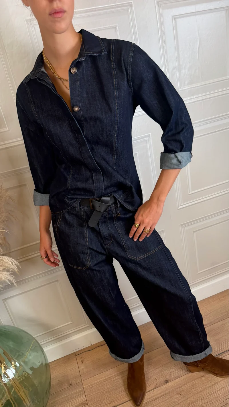 Camicia jeans lavaggio zero - SusyMix