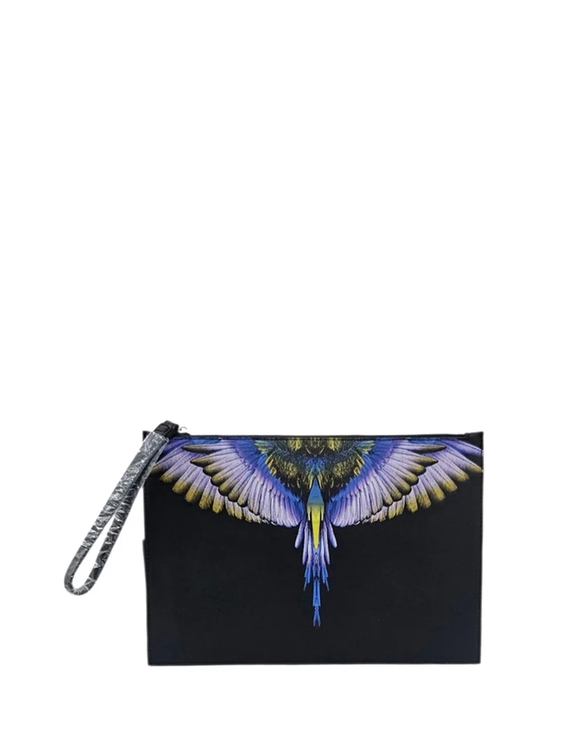 Marcelo Burlon County Of Milan Pochette Marcelo Burlon Stampato Nero