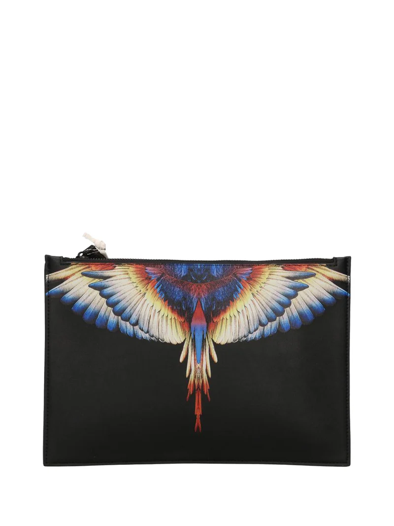 Marcelo Burlon County Of Milan Pochette Stampato Marcelo Burlon Nero