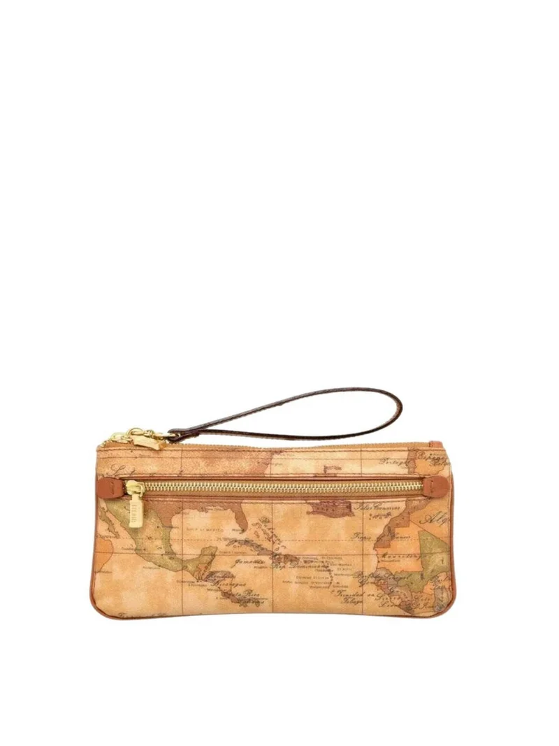 Alviero Martini Pochette Grande Con Manico Geo Classic
