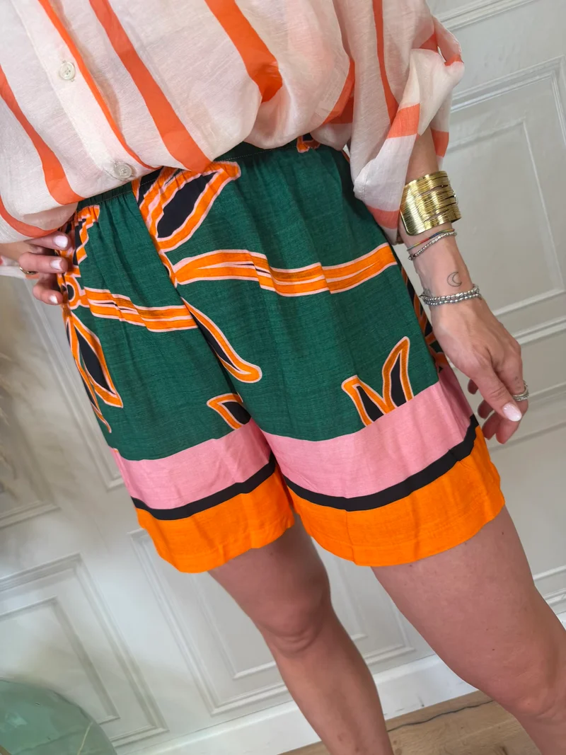 Shorts Tulum fiori - HaveOne