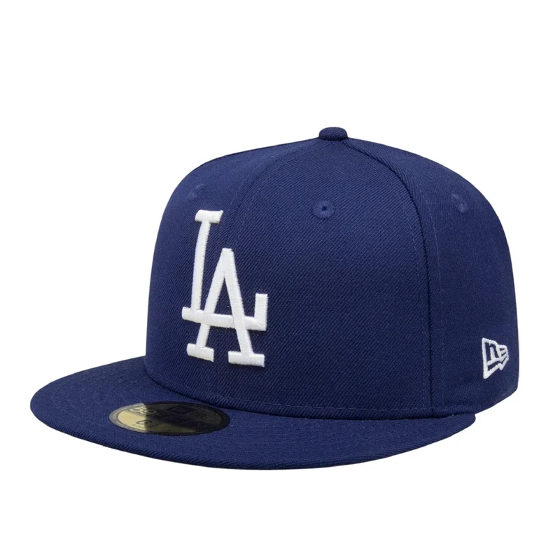 Los Angeles Dodgers Navy Cooperstown Collection Wool 59FIFTY Fitted Cap