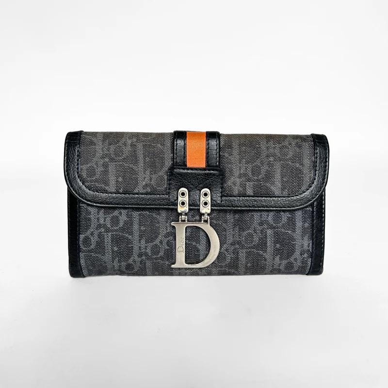 Dior Portafoglio Oblique Canvas