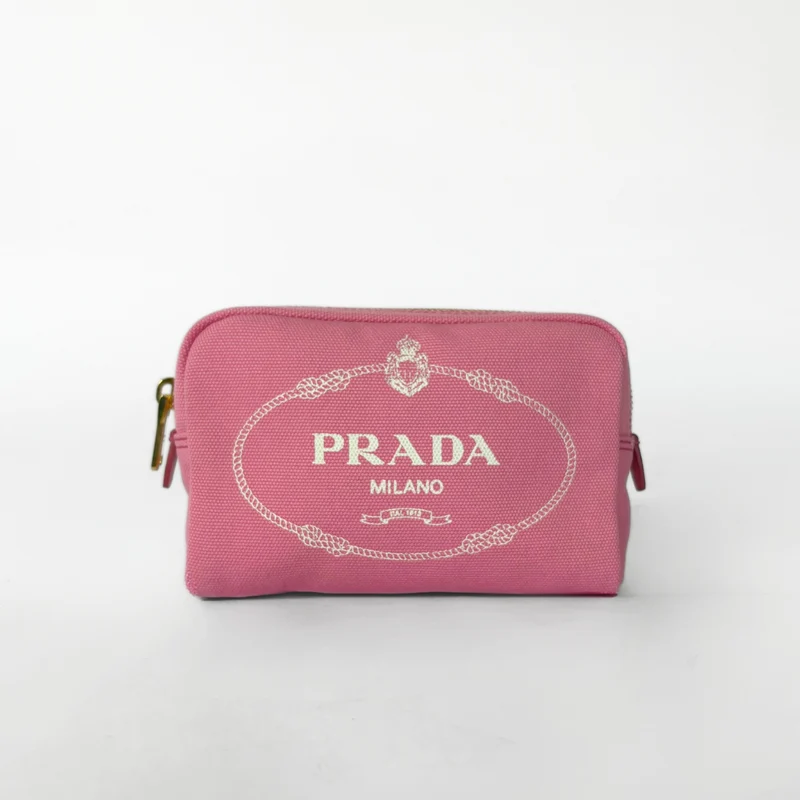 Prada Borsa da toilette Canapa