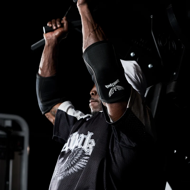 5mm Deathwing Logo Black Elbow Sleeves