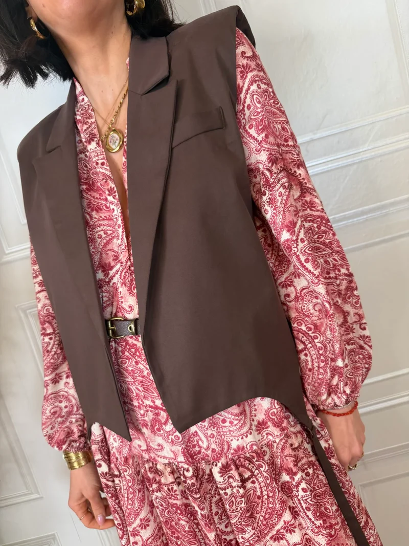 Gilet lacci moro - Vicolo