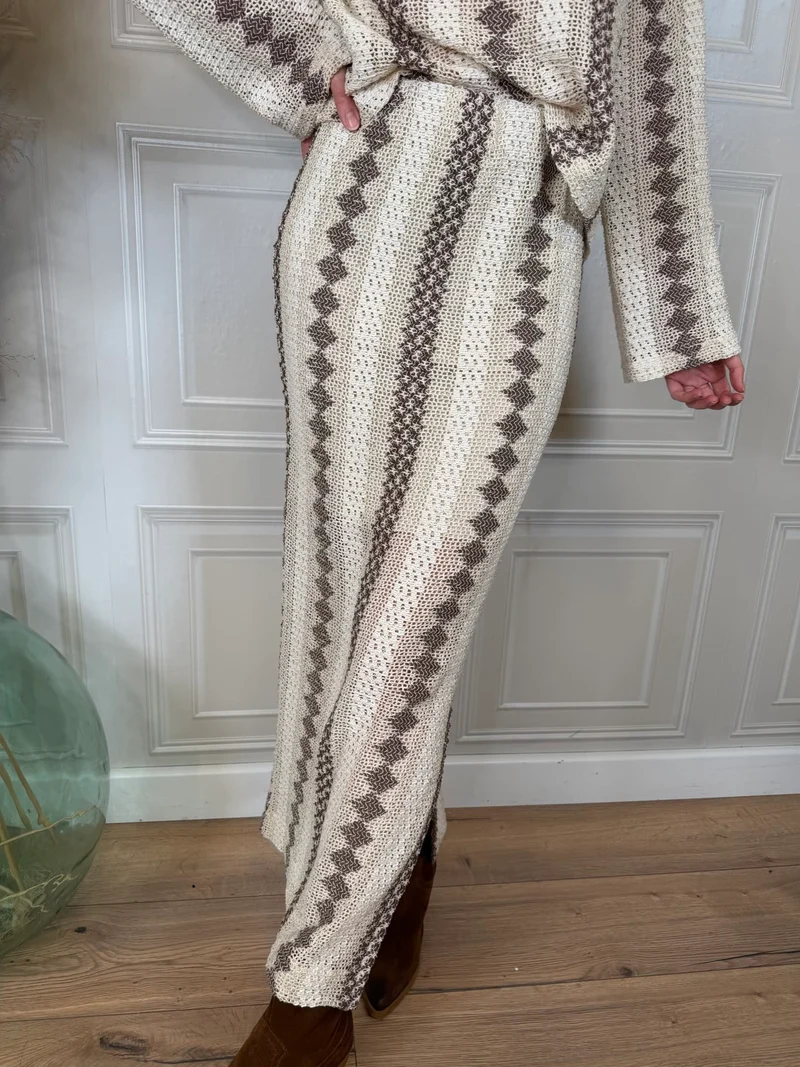 Gonna lunga traforata lurex - PhiliaLoft