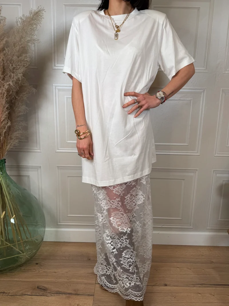 Abito pizzo + t-shirt - Haveone