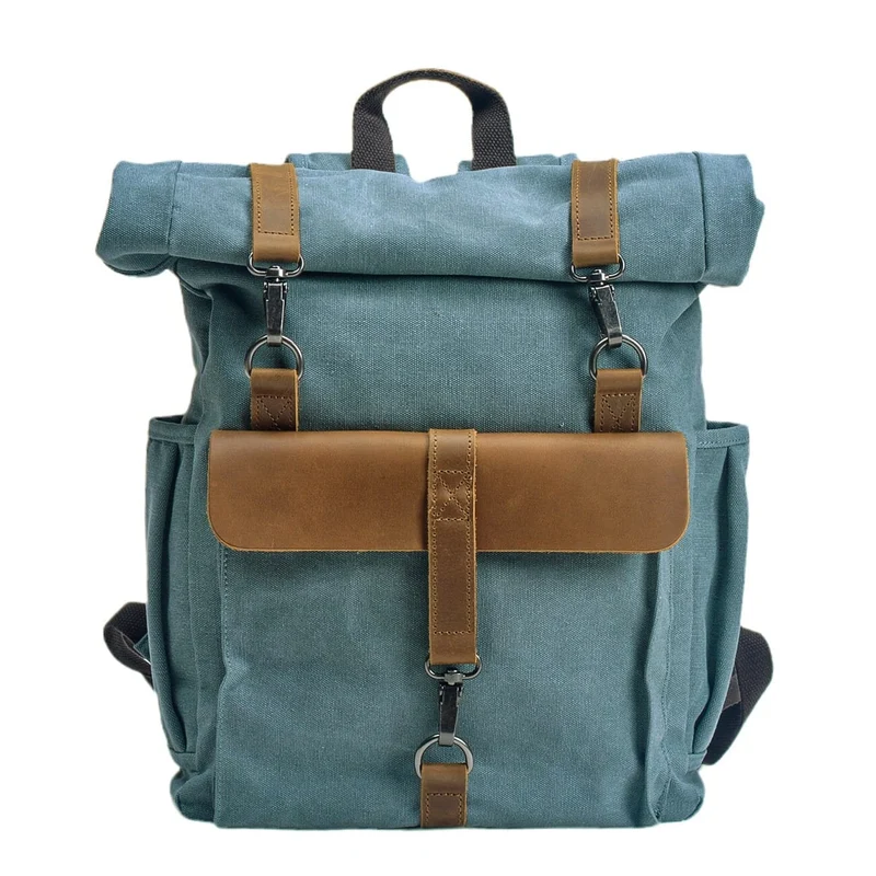 Retro Canvas Rucksack | REYKJAVIK