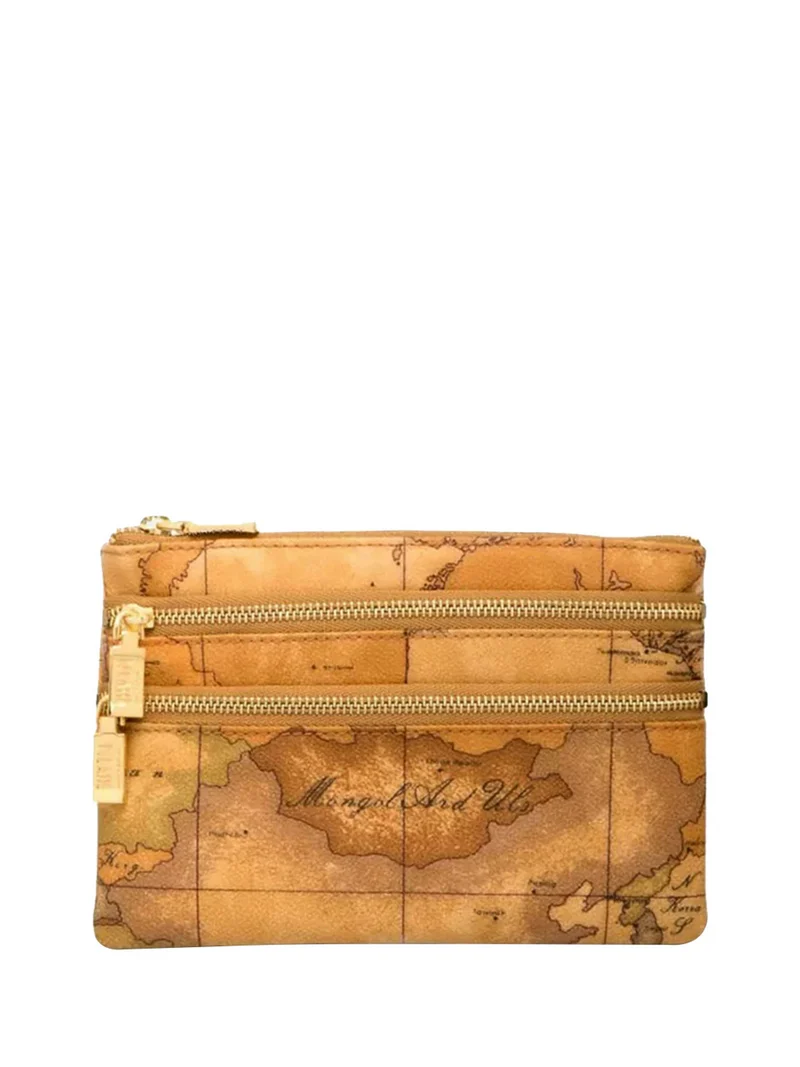 Alviero Martini Pochette Portatutto A 3 Zip Alviero Martini - Naturale