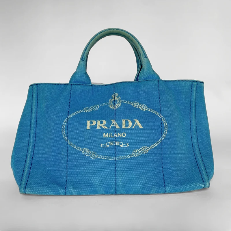 Prada Borsa Canapa grande in tela