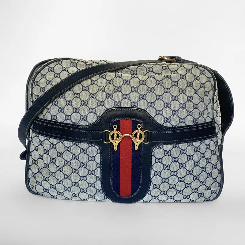 Gucci Borsa a tracolla da viaggio in tela monogramma