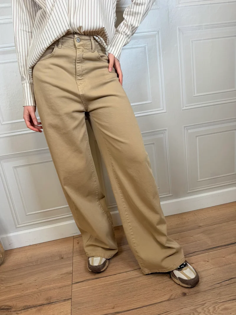 Pantalone Giusi sabbia - Tensione In