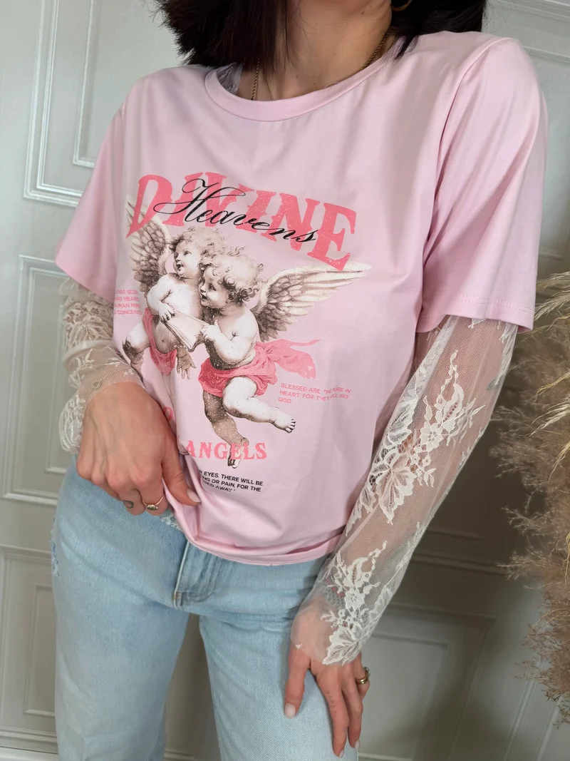 T-shirt angioletti - SusyMix
