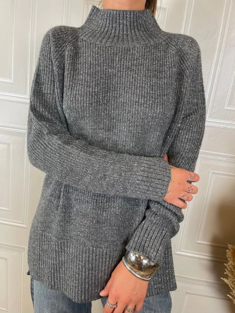 Lupetto lurex over spacchi - Kontatto