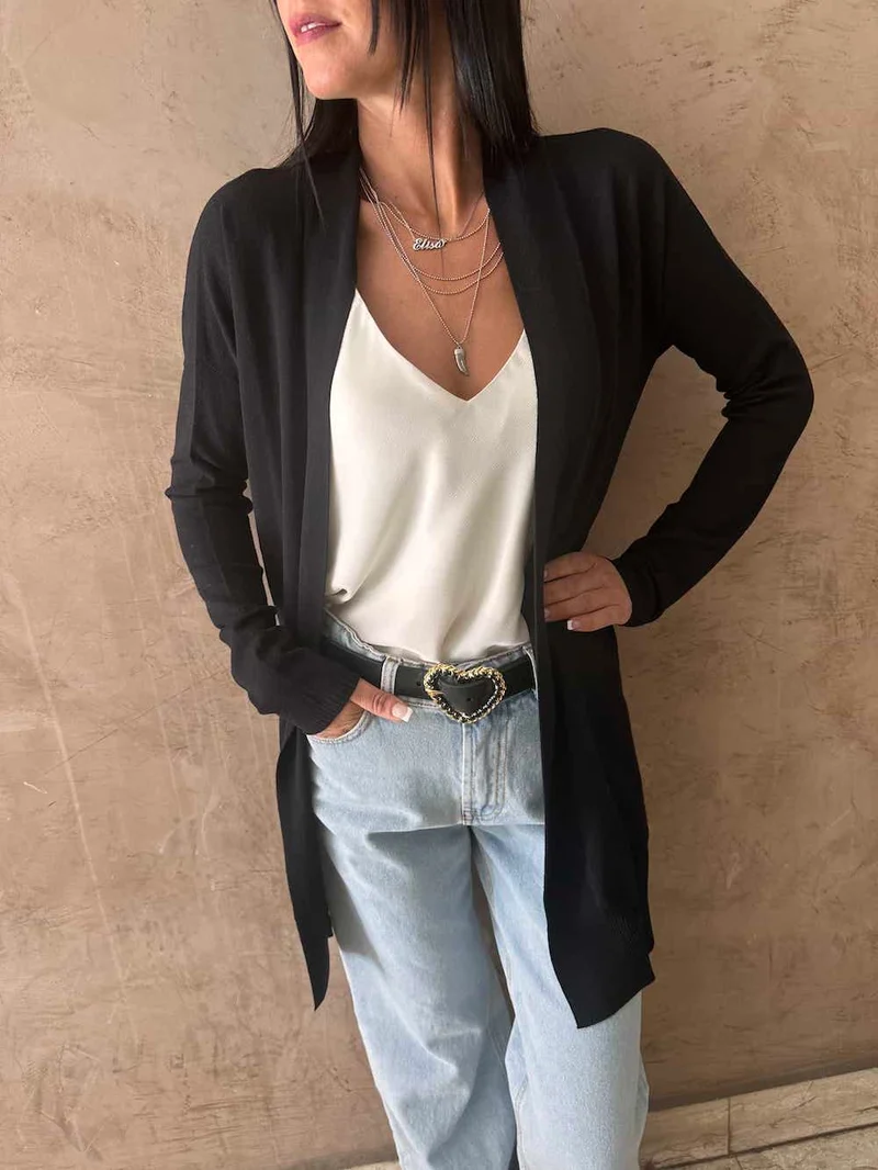 Cardigan viscosa - Kontatto