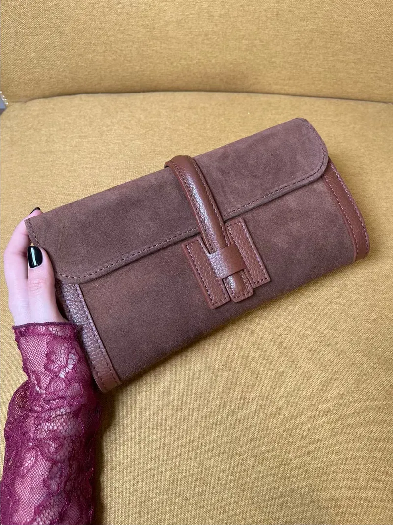 Pochette suede Honey - Hola selection