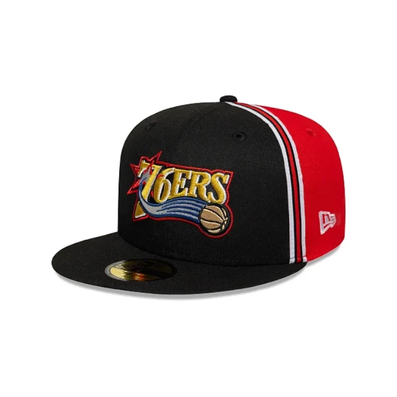 Philadelphia 76ers NBA Hardwood Classics Iverson 59FIFTY Cap