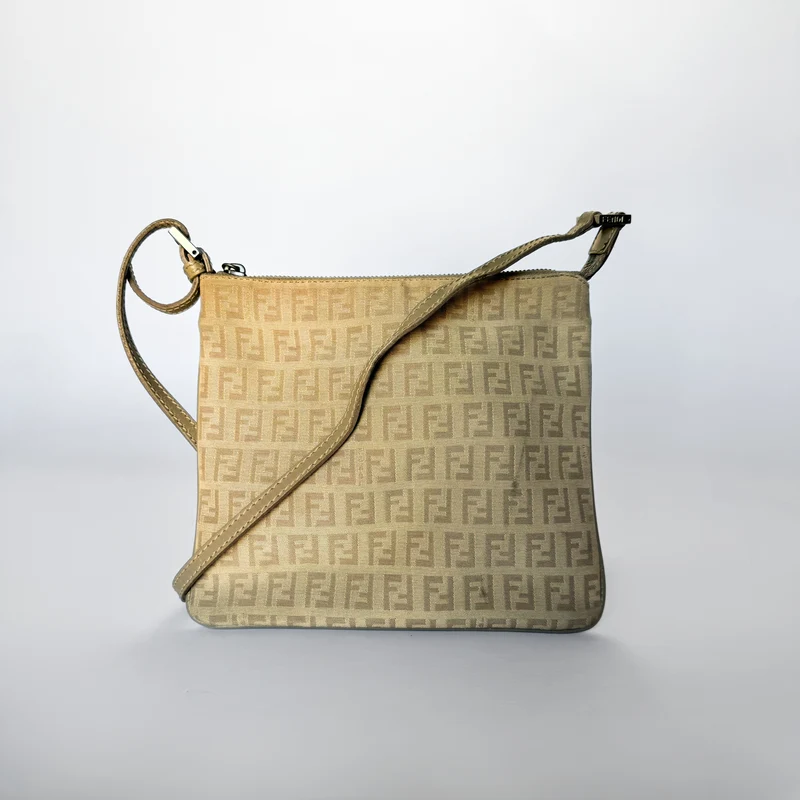 Fendi Borsa a tracolla FF Zucca Canvas