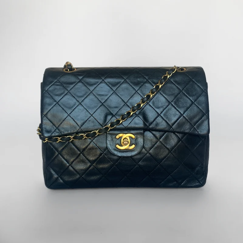 Chanel Classic Flap Bag Pelle di agnello alta