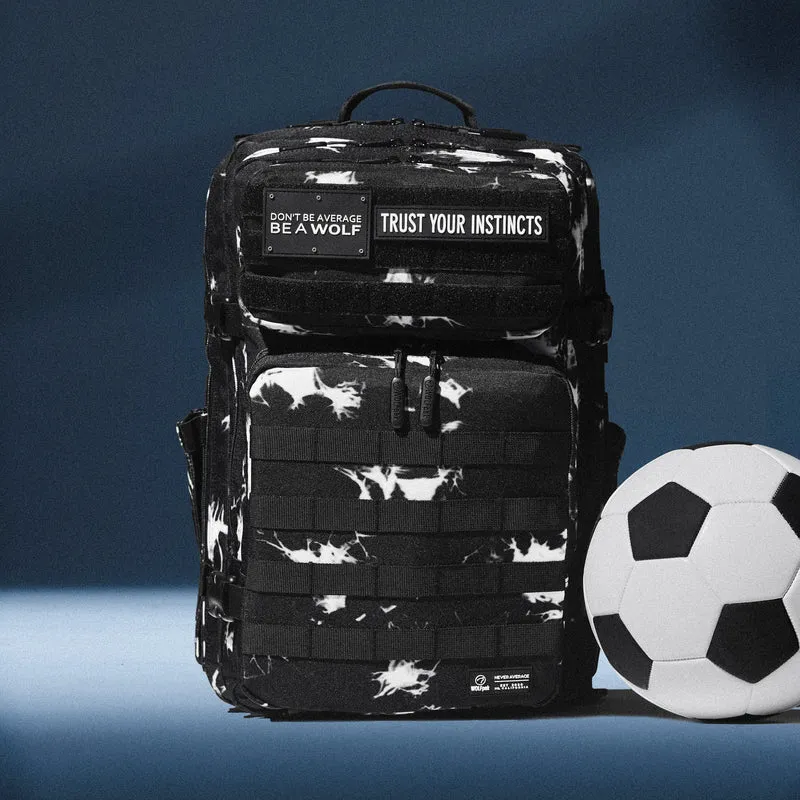 45L Backpack Black Lightning